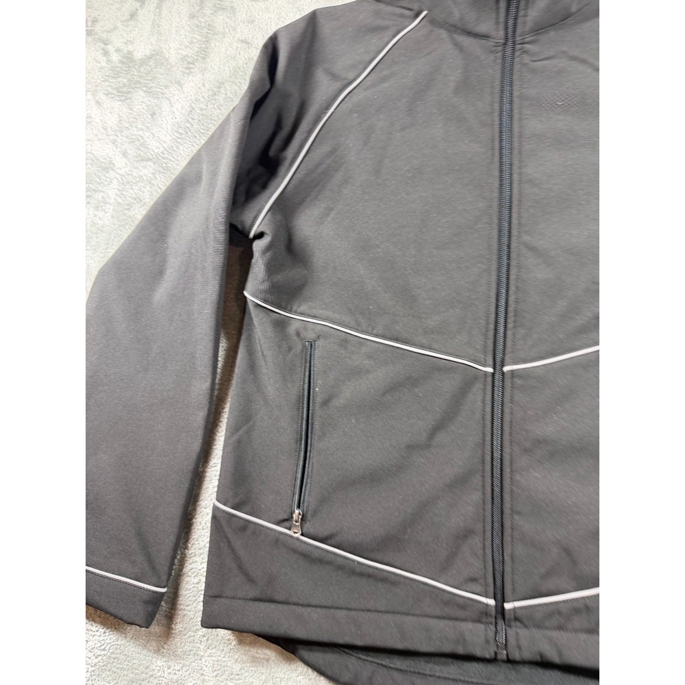 CAT Womens Workwear Sara Soft Shell Jacket M Black Storm Blocker NWT - Picture 2 of 10